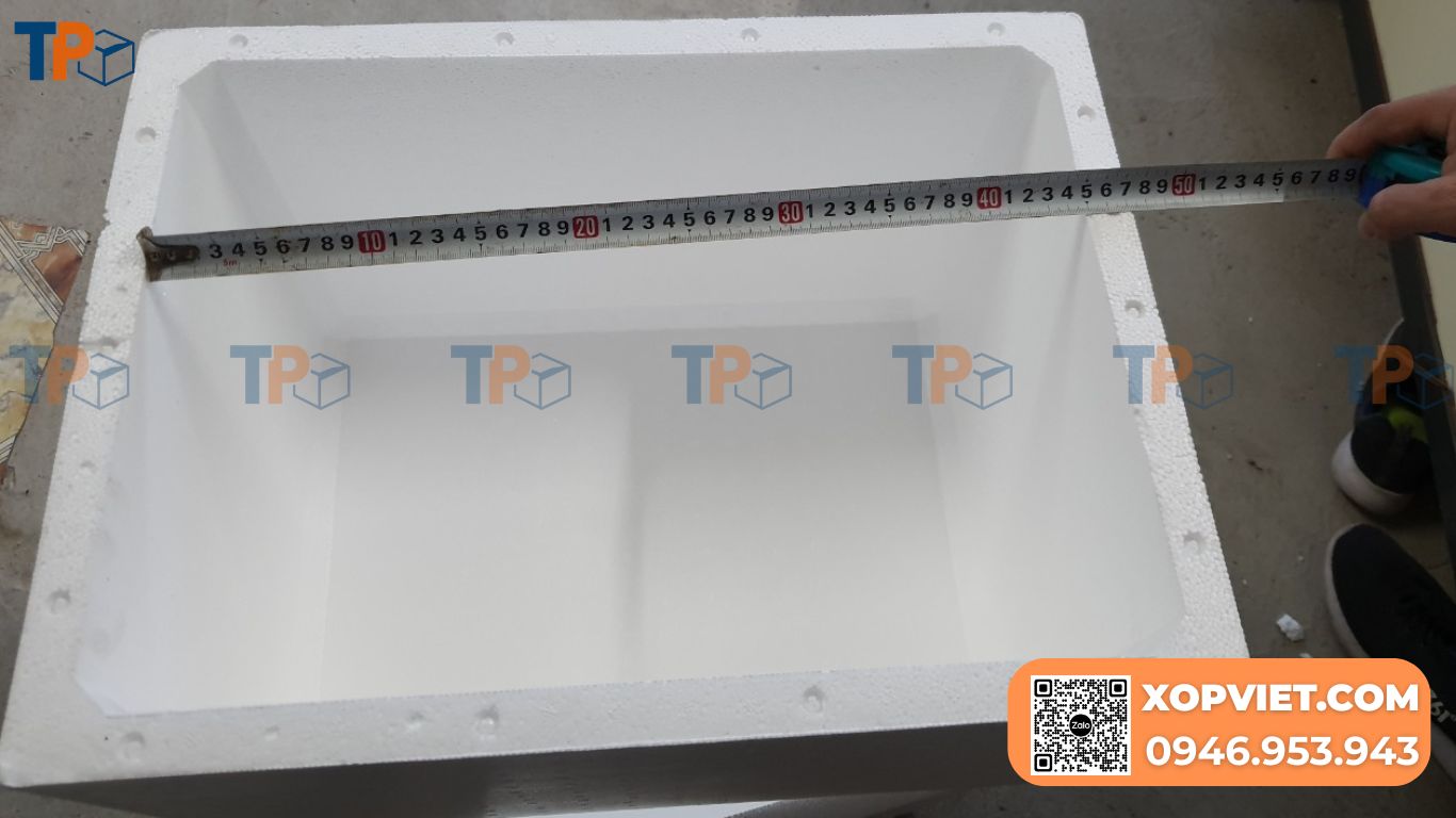 Kích thước thùng xốp 42