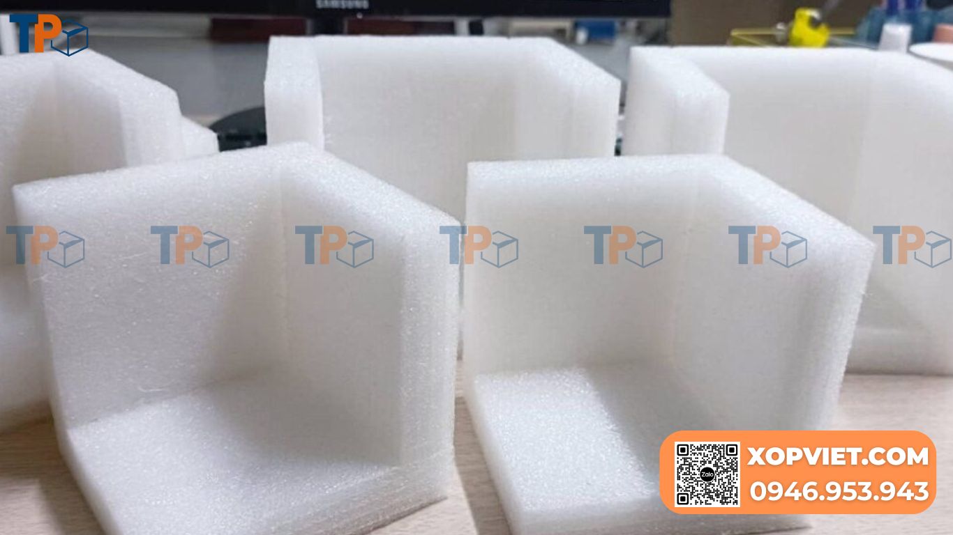 Xốp định hình PE foam, đóng gói, bảo vệ hàng hoá an toàn, chống va đập