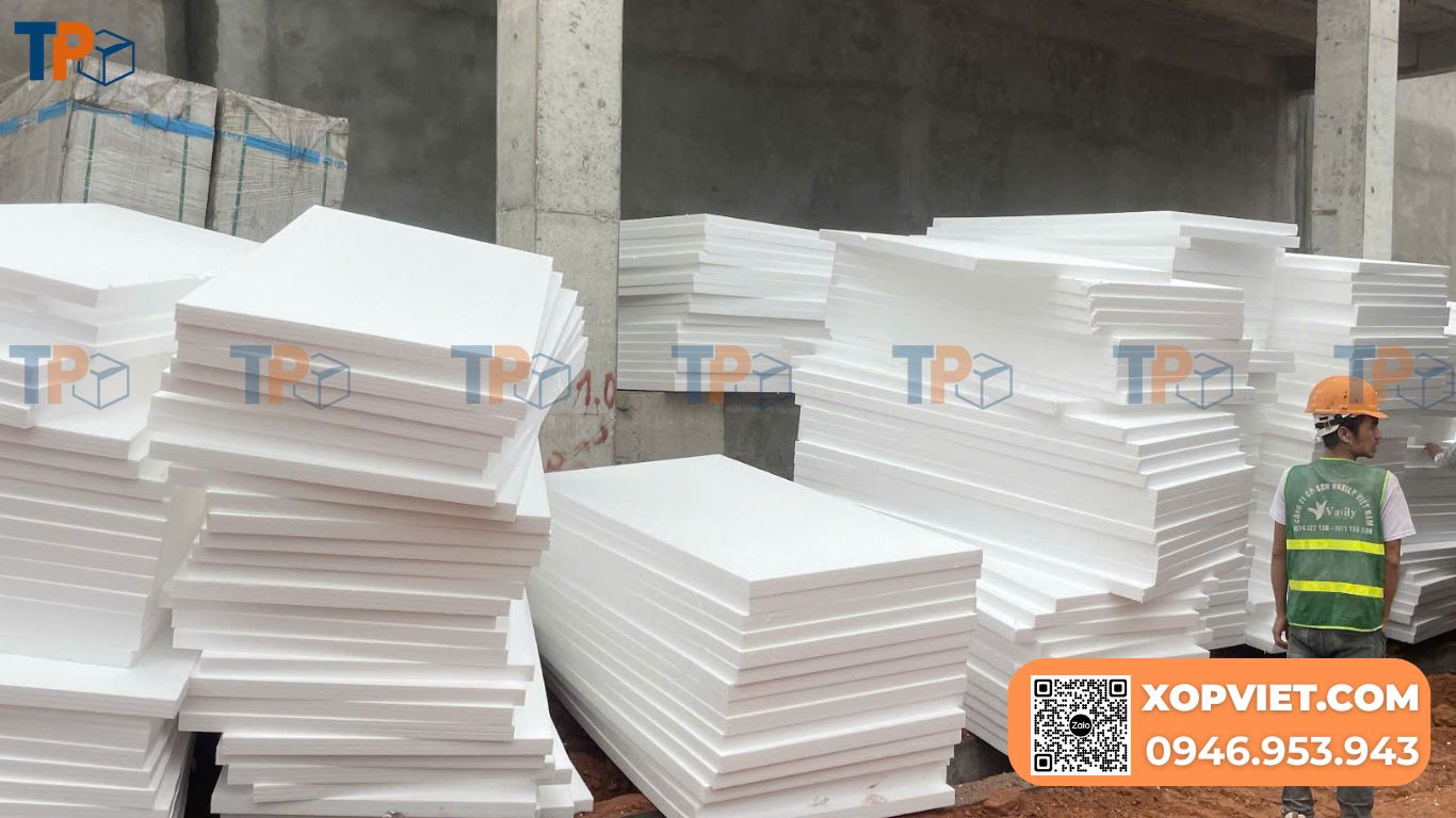 Tấm xốp EPS dày 1cm chính hãng, giá rẻ tại Tiến Phong (xopviet.com)