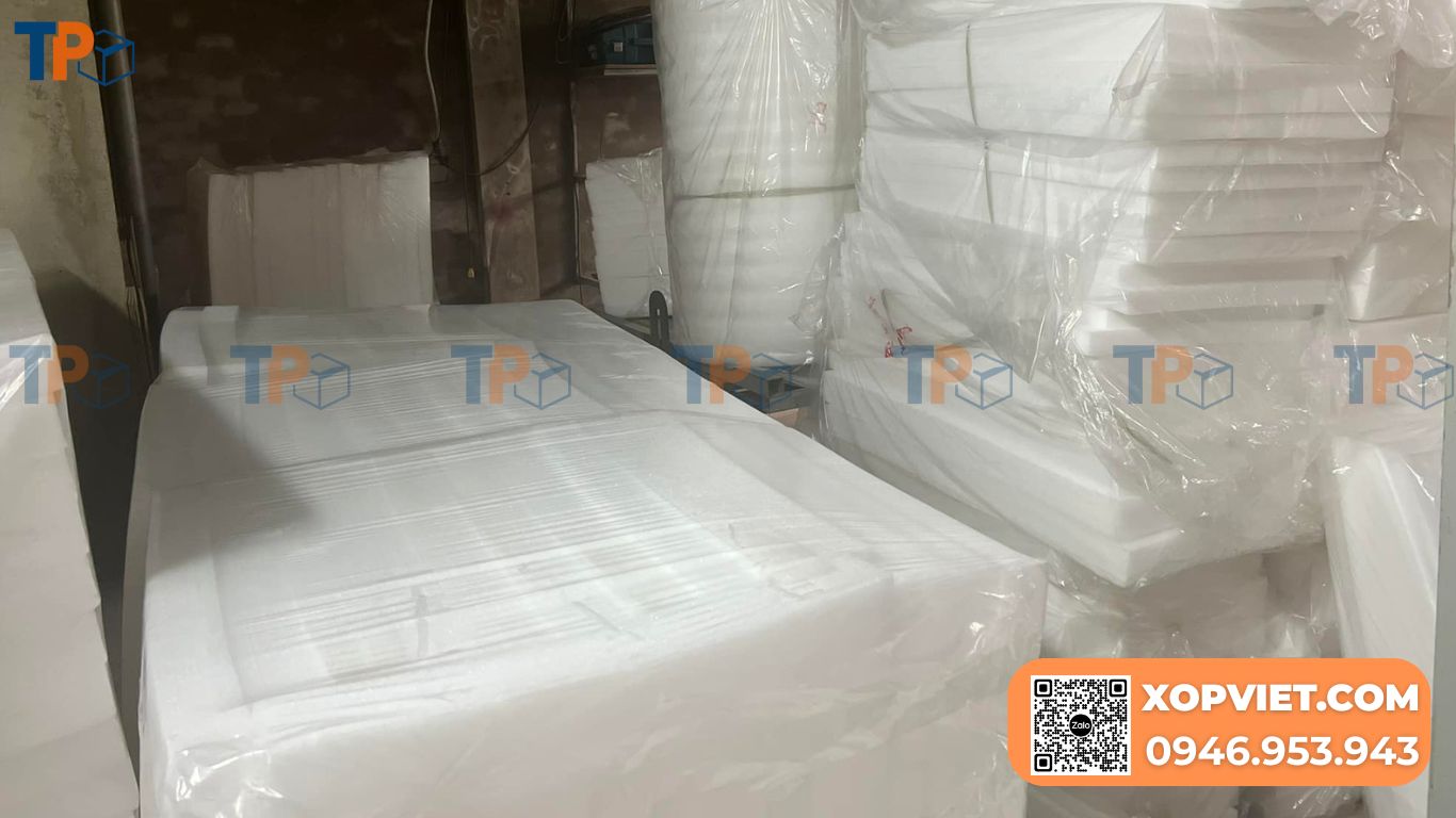 Tấm xốp PE foam dày 2cm chính hãng, giá tốt