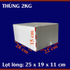 Thùng xốp 2kg: Giải pháp đóng gói, bảo quản hàng hoá giá tốt