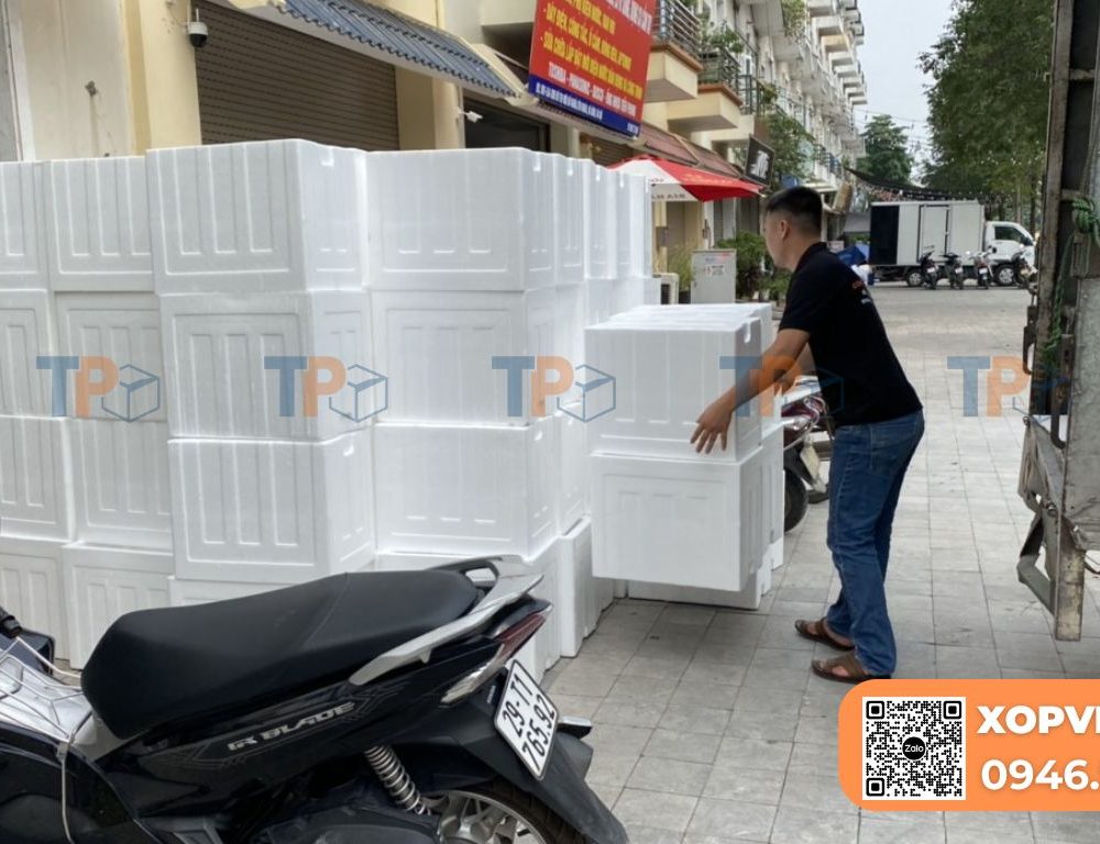 Thùng xốp 30kg đựng trái cây, hải sản | Mua tại nhà máy