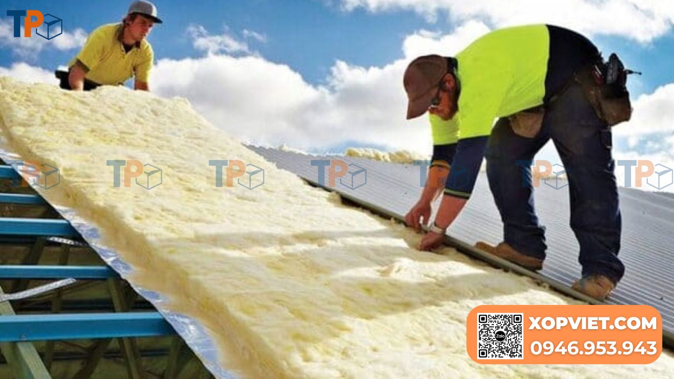 Mút xốp PU cách nhiệt chống cháy