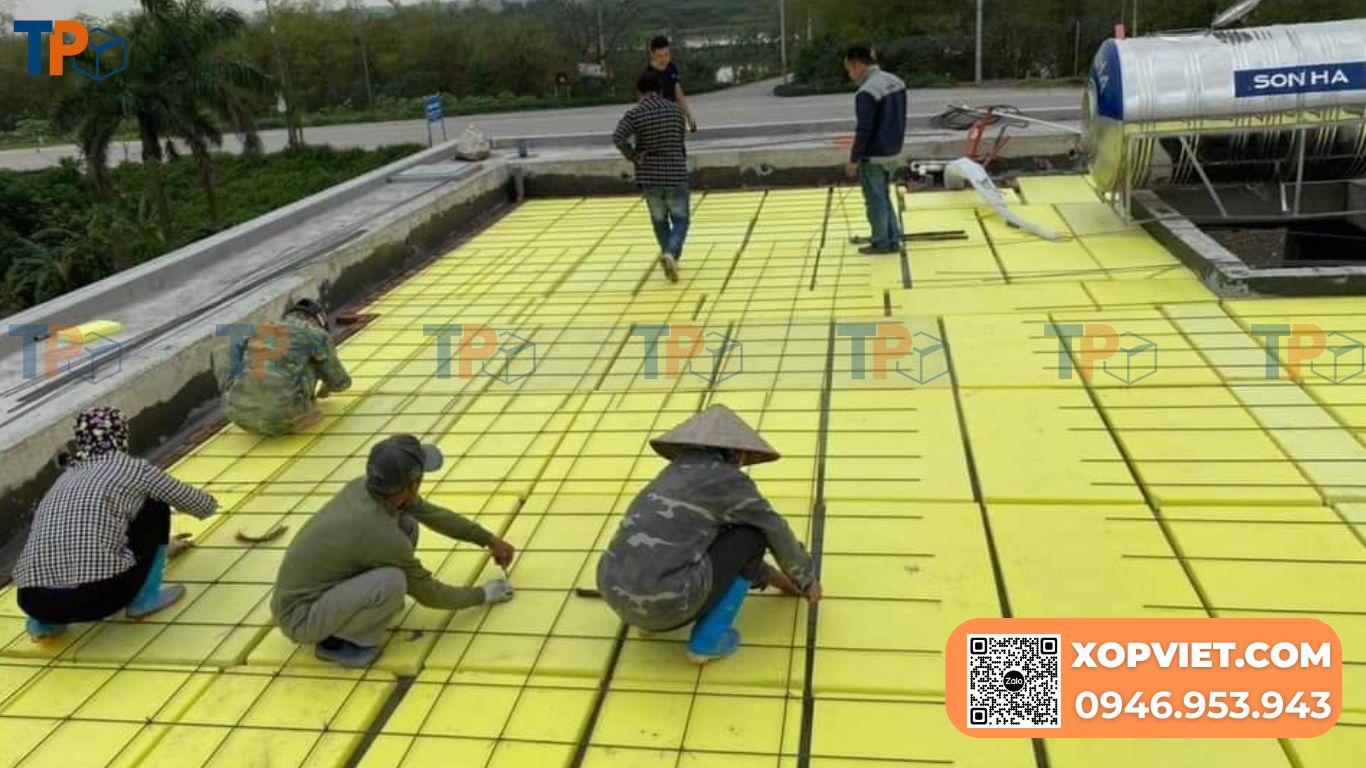 Xốp đổ bê tông XPS chính hãng, giá nhà máy