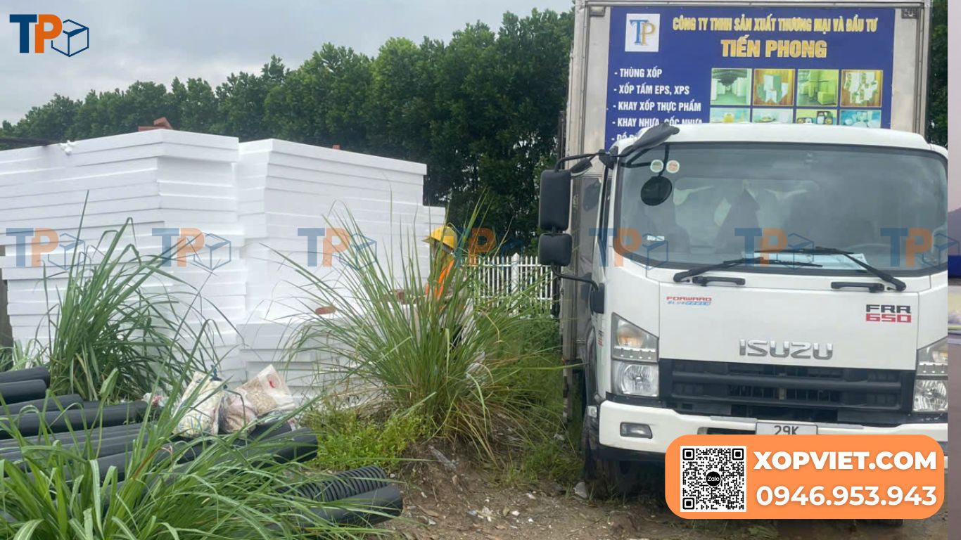 Tổng kho tấm xốp cách nhiệt chính hãng, giá nhà máy