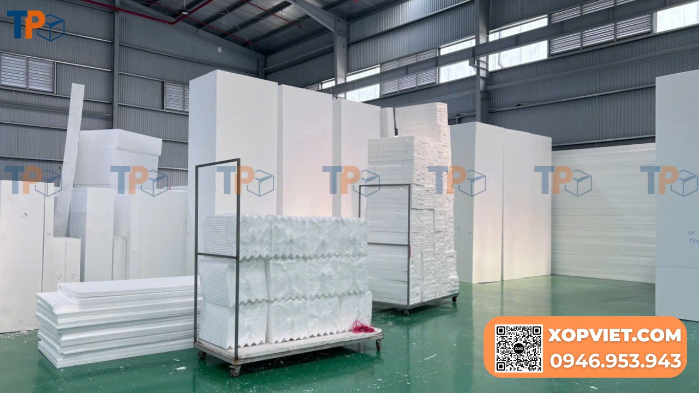 Nhà máy sản xuất tấm xốp cách nhiệt, cách âm, chống nóng tại Hà Nội