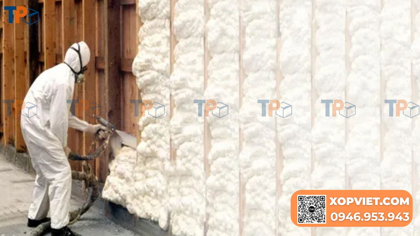 Bọt polyurethane (PU Foam) chống cháy cách nhiệt