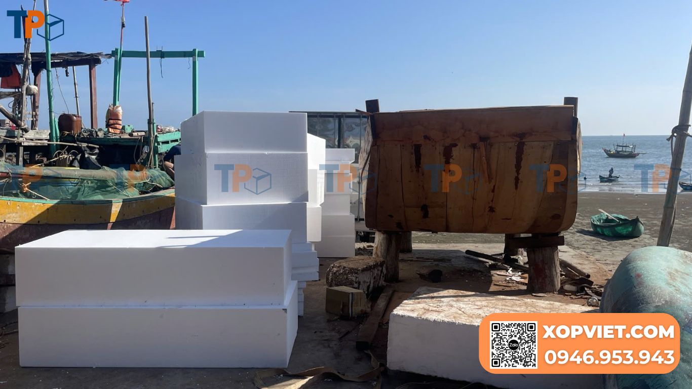 Quy trình thi công tấm xốp lót sàn đổ bê tông