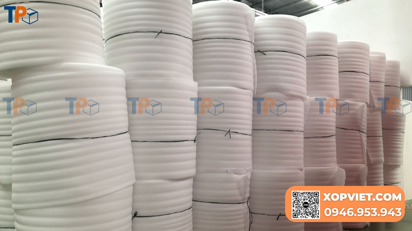 Tổng kho xốp pe foam đóng hàng tại Hà Nội