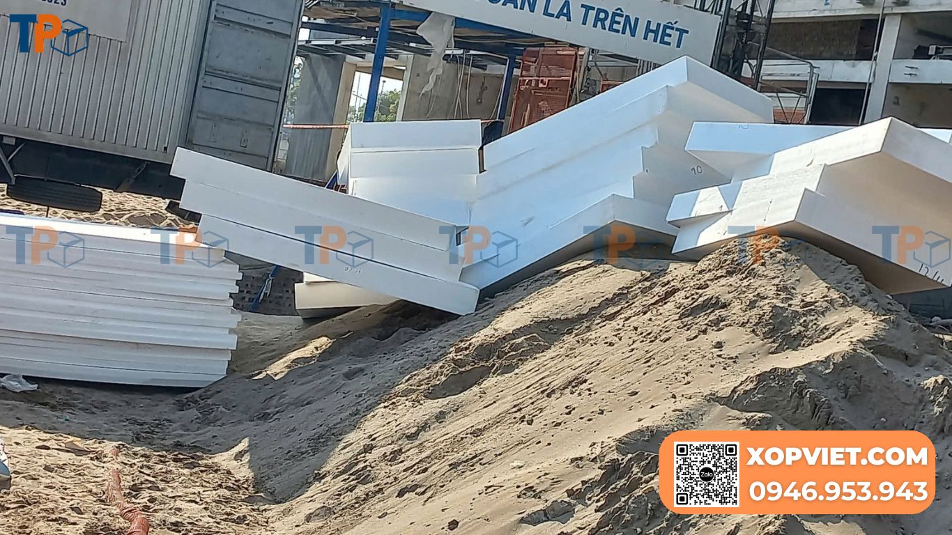 Xốp nâng sàn: Giải pháp tôn nền, cách nhiệt & chống thấm tối ưu