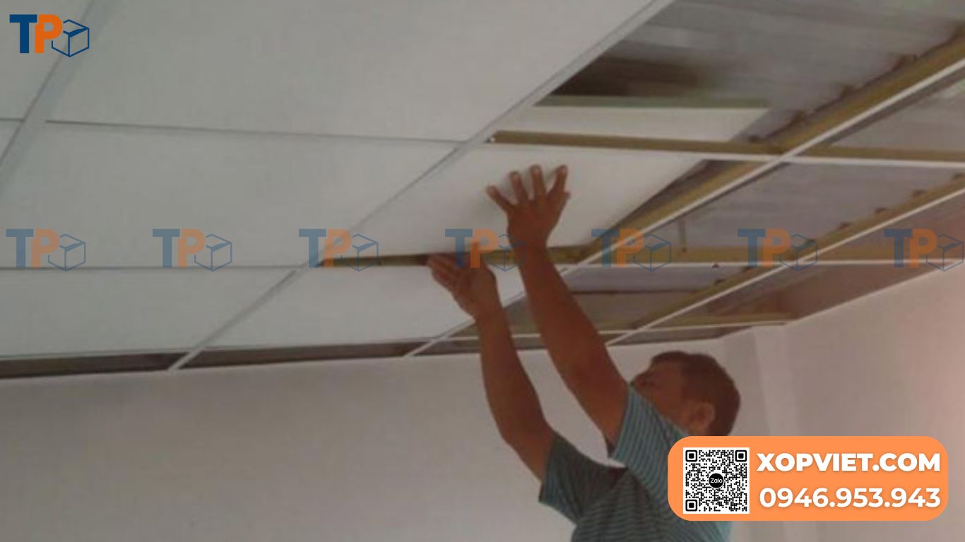 Tấm xốp cách nhiệt trần nhà giá rẻ tại Nhà máy. Bảng giá mới nhất 5/2026, đến quy trình thi công 8 bước chuẩn kỹ thuật