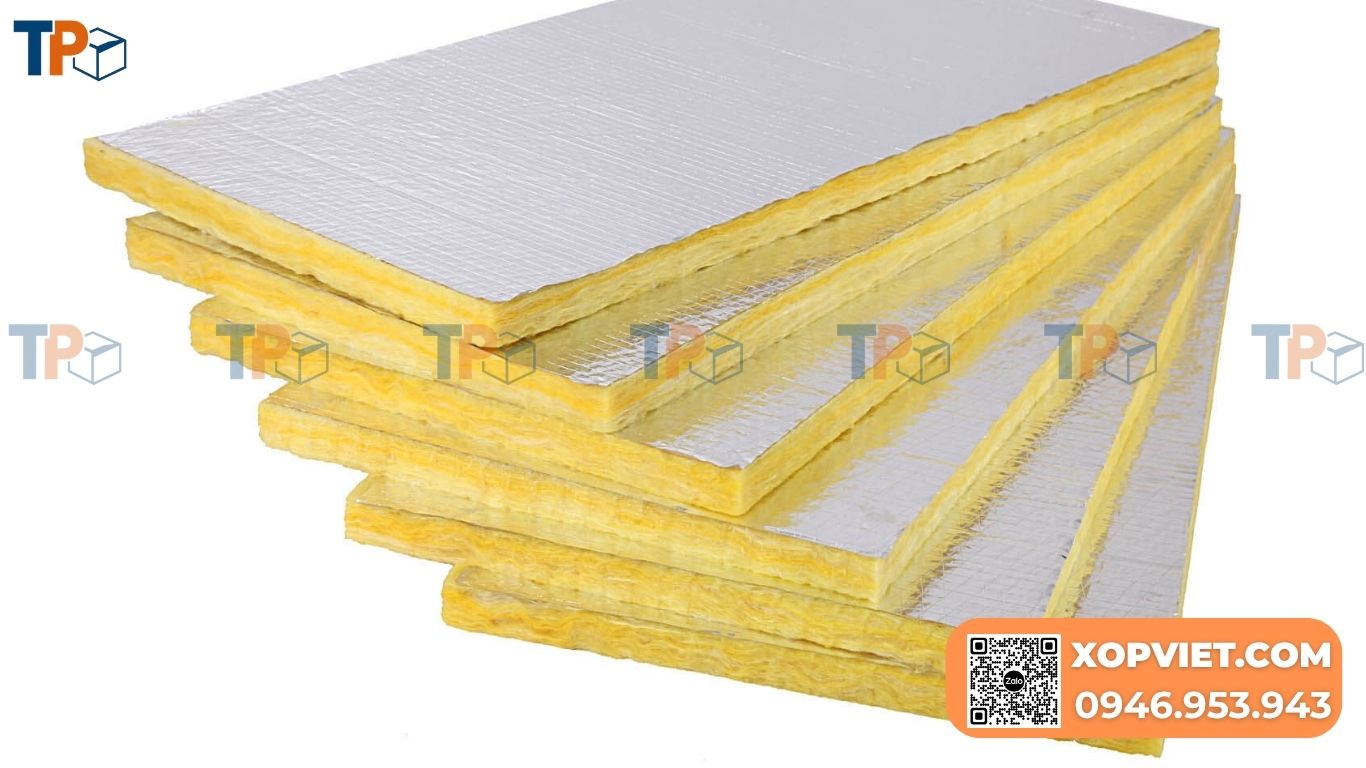 Tìm hiểu tấm bông thủy tinh cách âm cách nhiệt: cấu tạo, độ dày, tỷ trọng, ứng dụng, báo giá và thi công đúng kỹ thuật