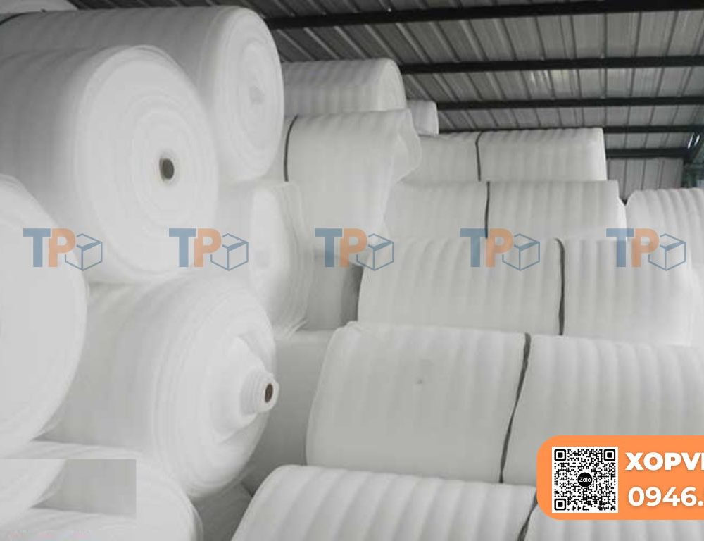 Tổng kho xốp PE foam dạng cuộn tại Hà Nội