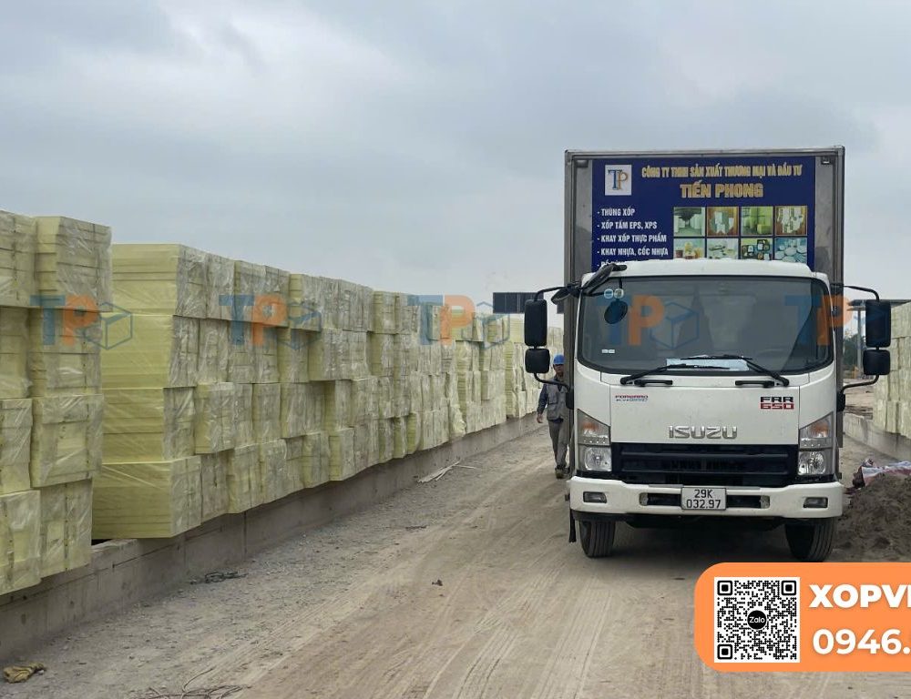Xốp XPS: Tấm xốp cách âm, cách nhiệt, chống nóng hiệu quả