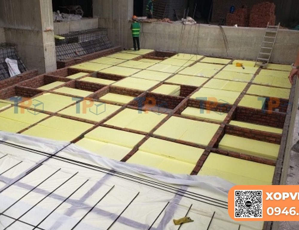 Thi công xốp XPS để chống nóng, cách nhiệt cho công trình