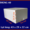 Thùng xốp 40 | Kích thước, Ứng dụng & Báo giá mới nhất 2025