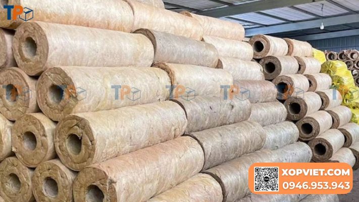 Bông khoáng thủy tinh vật liệu chống cháy, cách âm, cách nhiệt