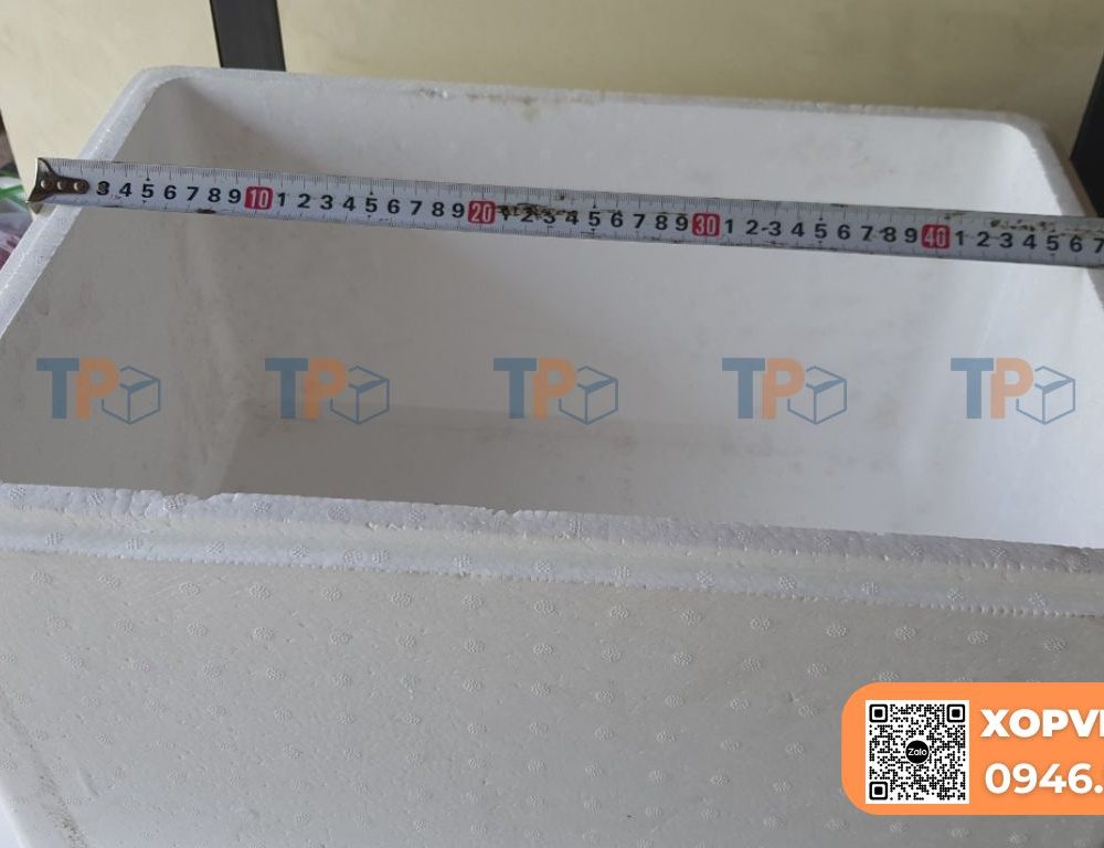 Kích thước thùng xốp 40