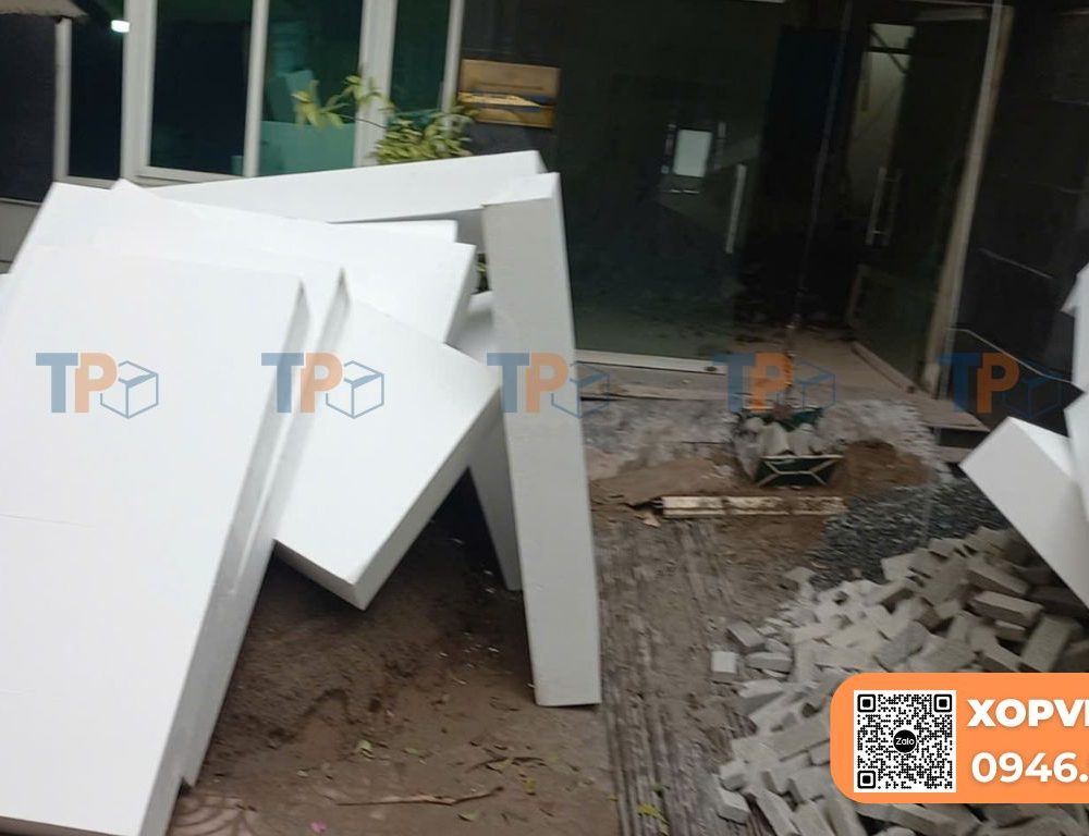 Sử dụng xốp EPS tại công trình xây dựng
