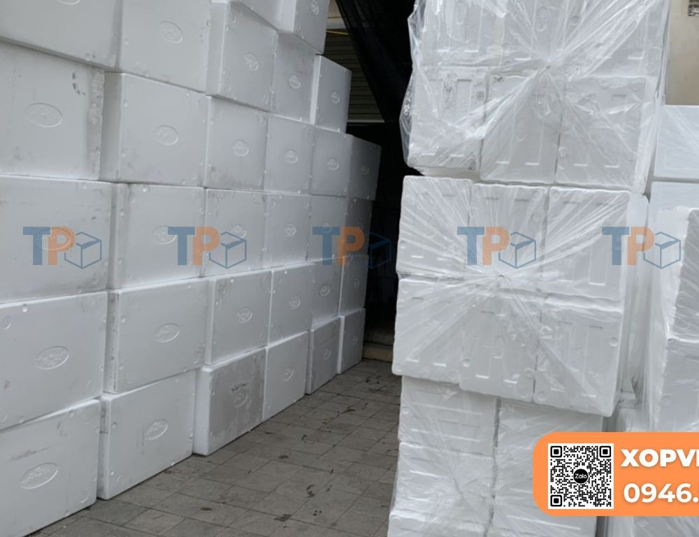 Tổng kho bán thùng xốp 10kg chính hãng, giá rẻ