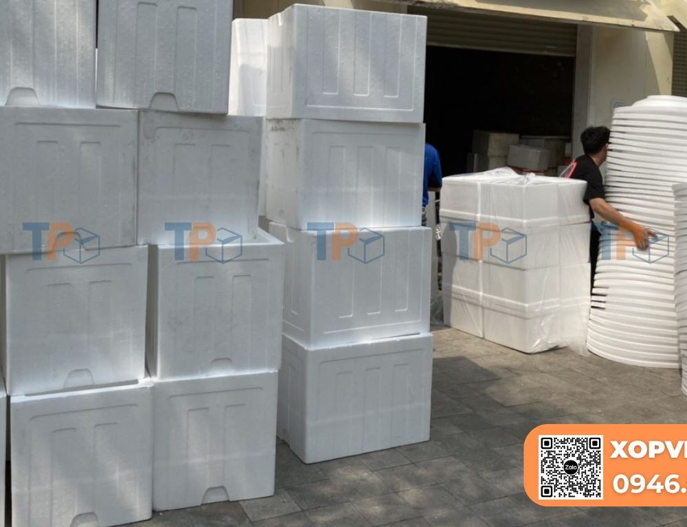 Thùng xốp 20kg chính hãng, giá nhà máy