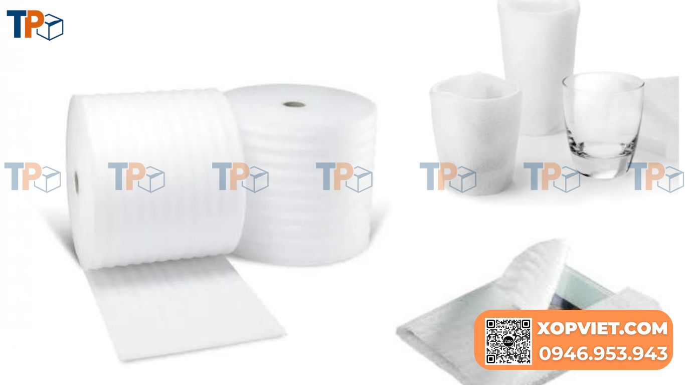 Xốp PE bọc hàng Hoàng Mai – Cuộn, tấm giá sỉ tại Nhà máy