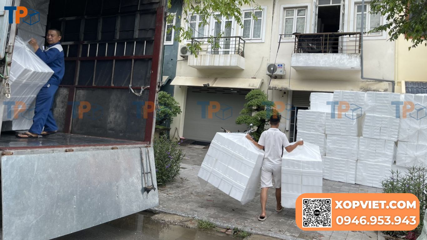 Chỗ bán thùng xốp giá rẻ tại xưởng Hà Nội – Giao nhanh & Đủ size